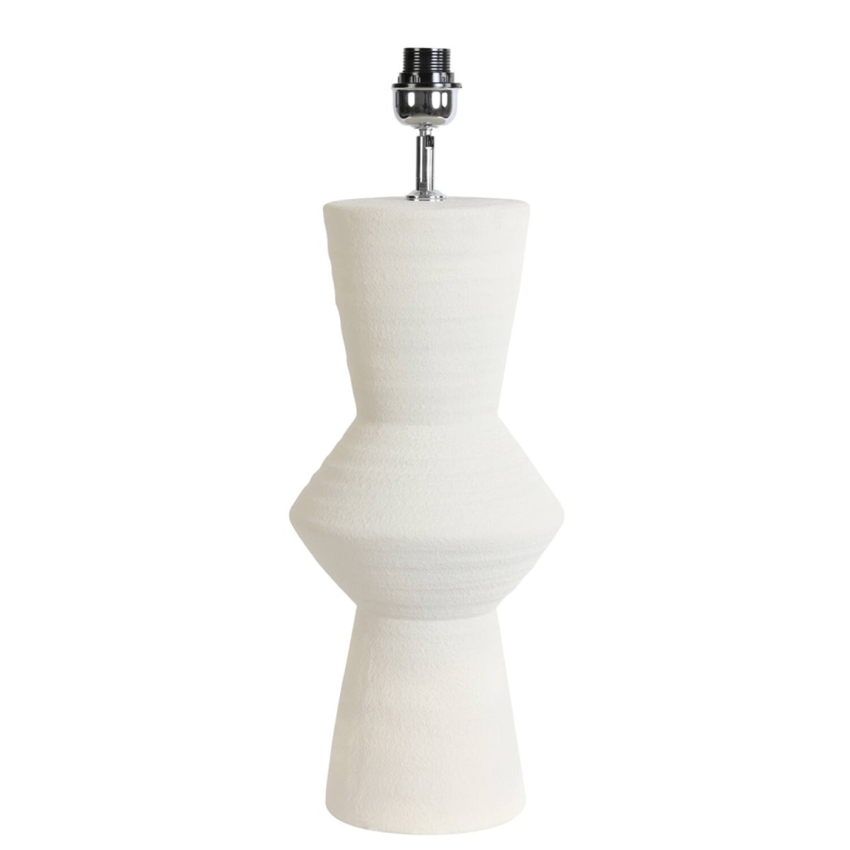 Ayla 60cm Kremet hvit lampefot Fra Light & Living - 