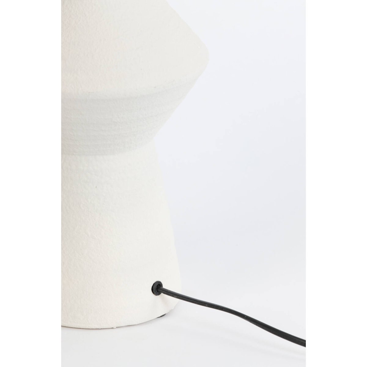 Ayla 60cm Kremet hvit lampefot Fra Light & Living - 