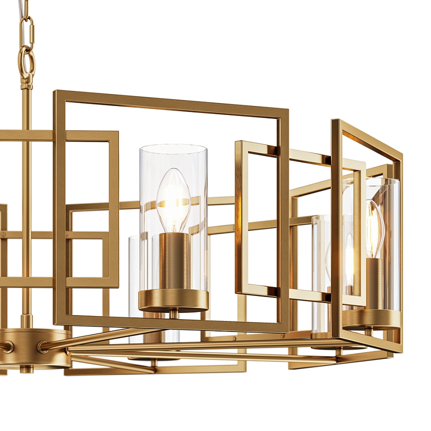 Bowi Ø88 Gull Taklampe Fra Maytoni - Bowi er en elegant metalllysekrone med en sofistikert gullfinish.