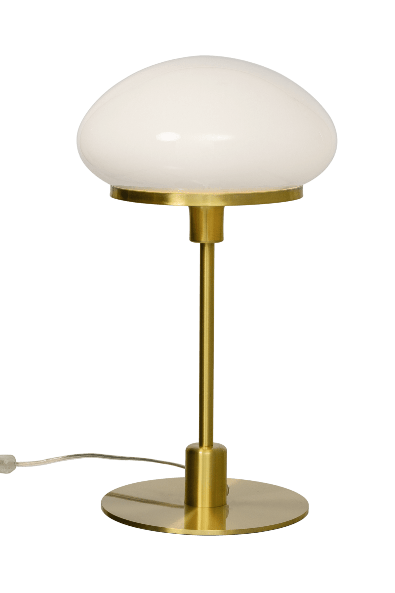 New August 48cm Matt messing bordlampe Fra Aneta Lighting - Ny august stilig bordlampe i klassisk modell i mer moderne design.