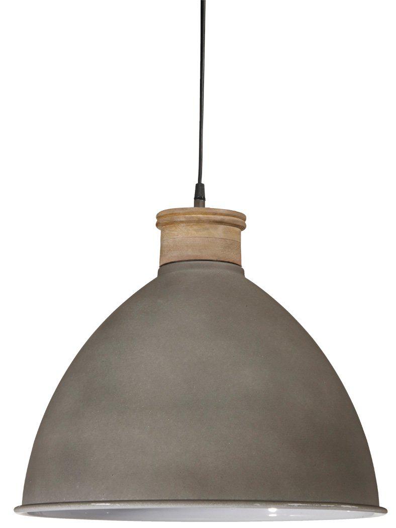 Roseville Ø42 Grå Taklampe Fra PR Home - Taklampen er laget av metall og har en 1,6 meter lang ledning med takkopp i samme farge som lampen.