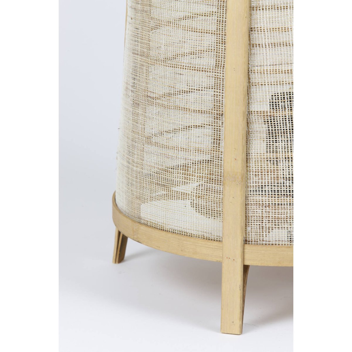 Jacinto 60cm Natur bordlampe Fra Light & Living - Skap en varm og harmonisk atmosfære med Jacinto, en stilig lampe i bambus og lin.