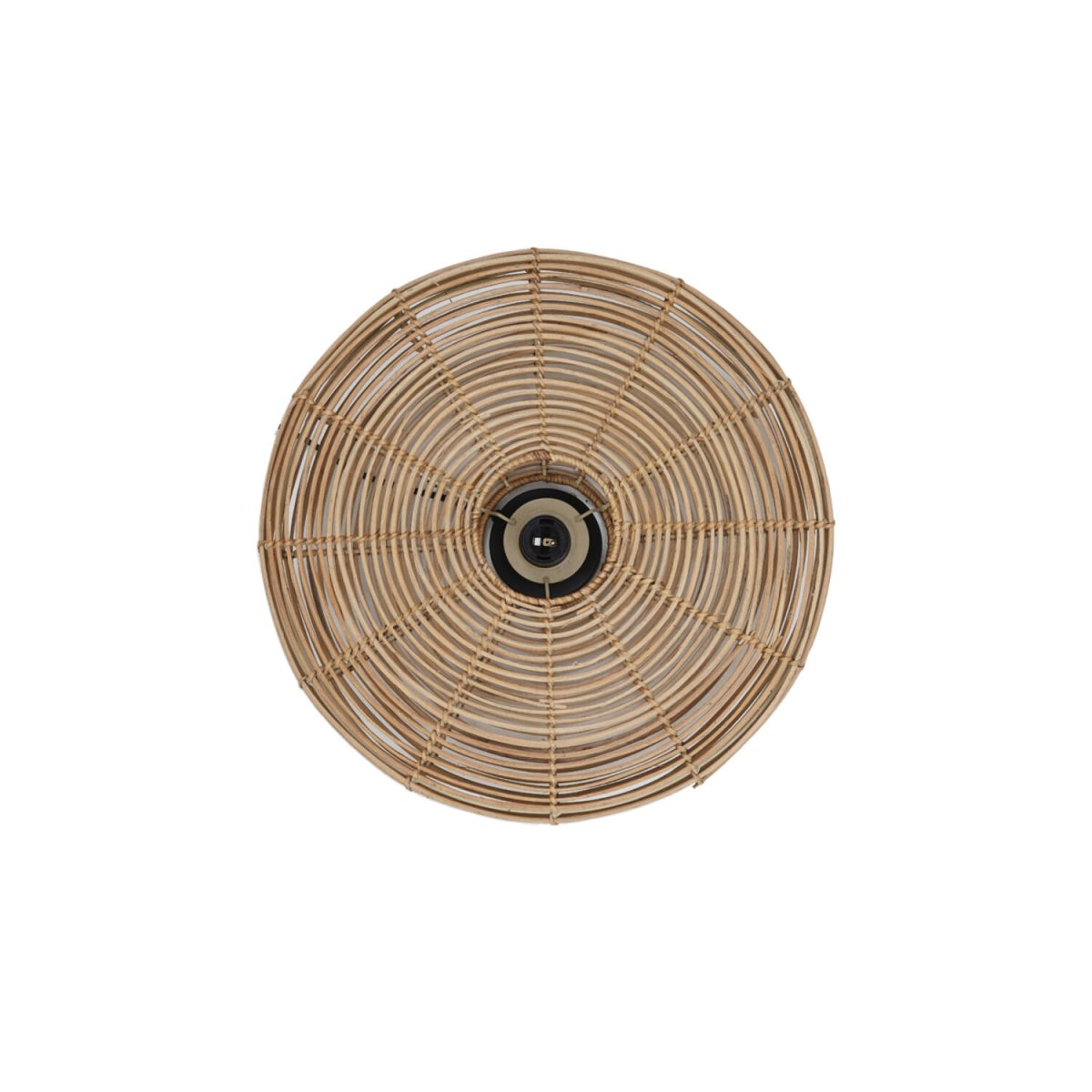 Mataka Ø50 Natur vegglampe Fra Light & Living - Gi hjemmet ditt en varm og innbydende følelse med Mataka, en vegglampe i rotting.