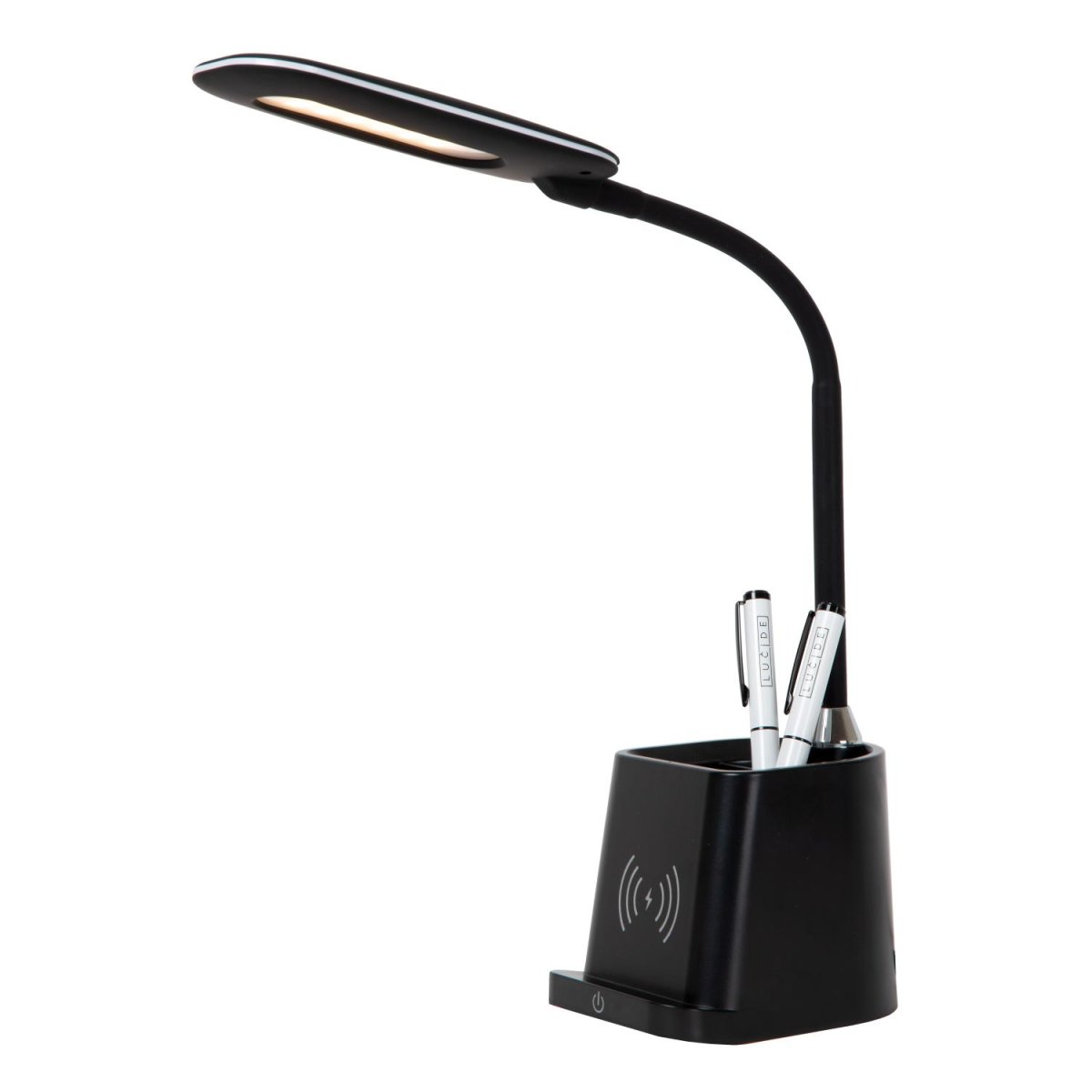 Penny 34cm Svart skrivebordslampe Fra Lucide - Penny har alt du trenger for å studere med fokus og effektivitet.