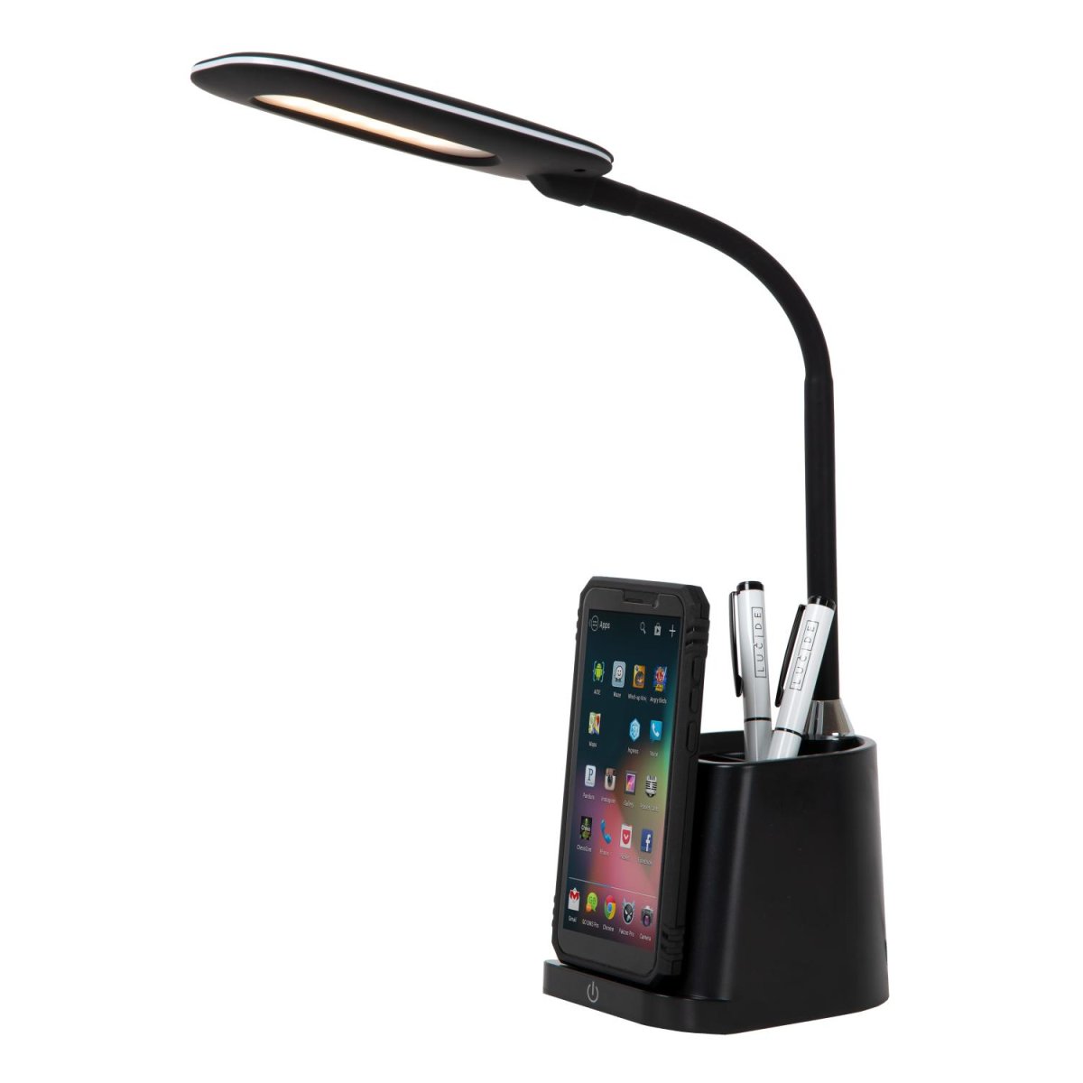 Penny 34cm Svart skrivebordslampe Fra Lucide - Penny har alt du trenger for å studere med fokus og effektivitet.