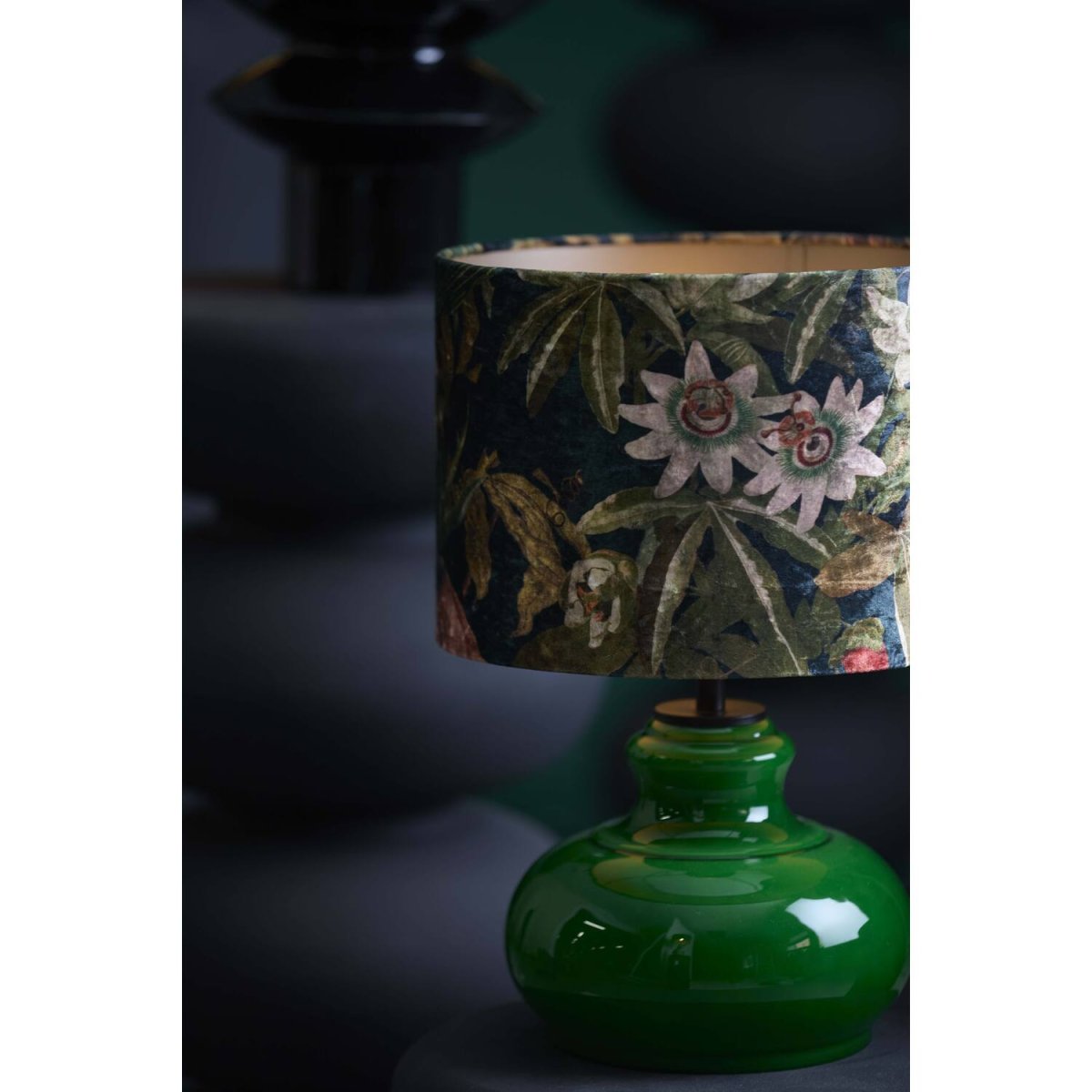 Verde 28cm Grønn lampefot Fra Light & Living - 