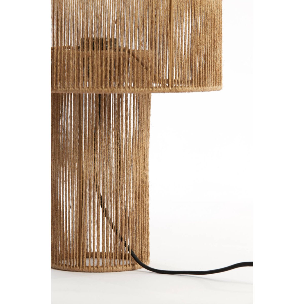 Lavatera 43cm Natur bordlampe Fra Light & Living - 