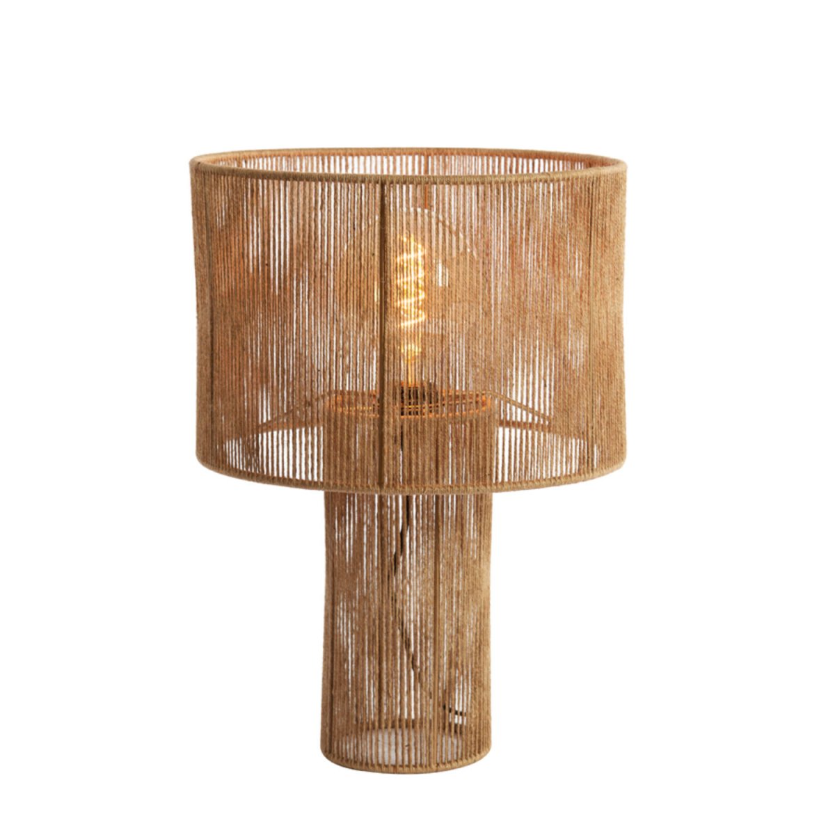 Lavatera 50cm Natur bordlampe Fra Light & Living - 