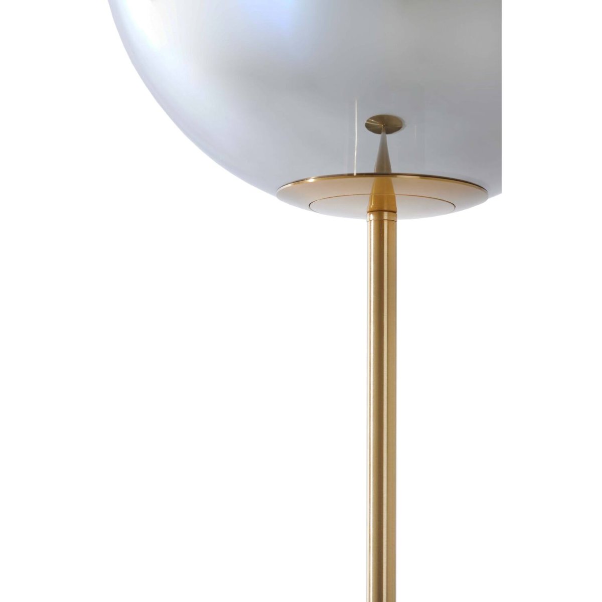 Medina Gull/røyk gulvlampe Fra Light & Living - 