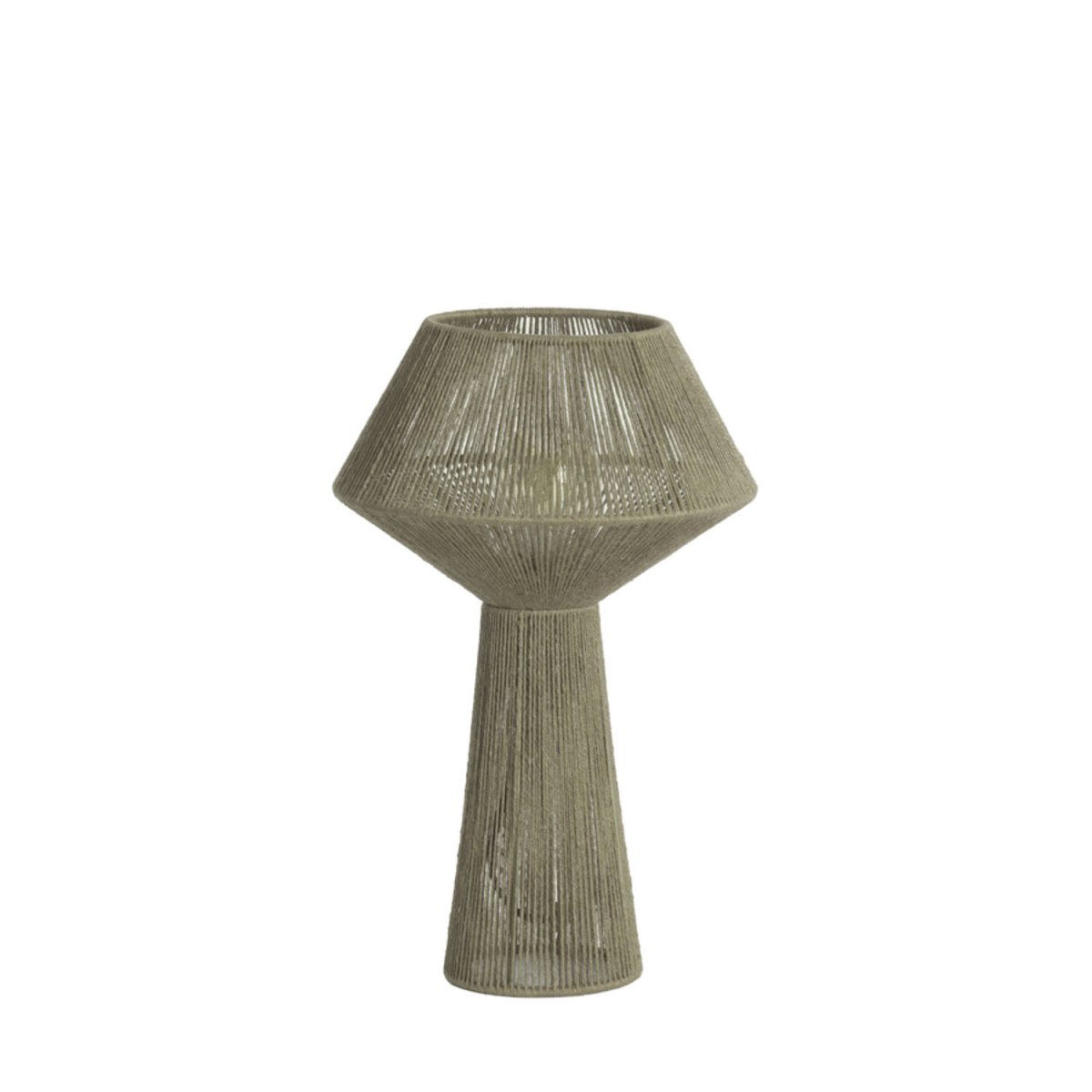 Zoom bilde av Fugia 47cm Grønn bordlampe Fra Light & Living - 