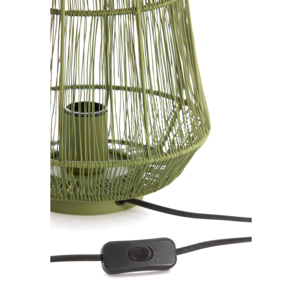 Banjar 33cm Grønn bordlampe Fra Light & Living - 