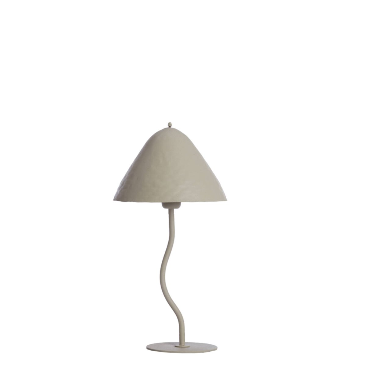 Elimo 50cm Lys grå bordlampe Fra Light & Living - 