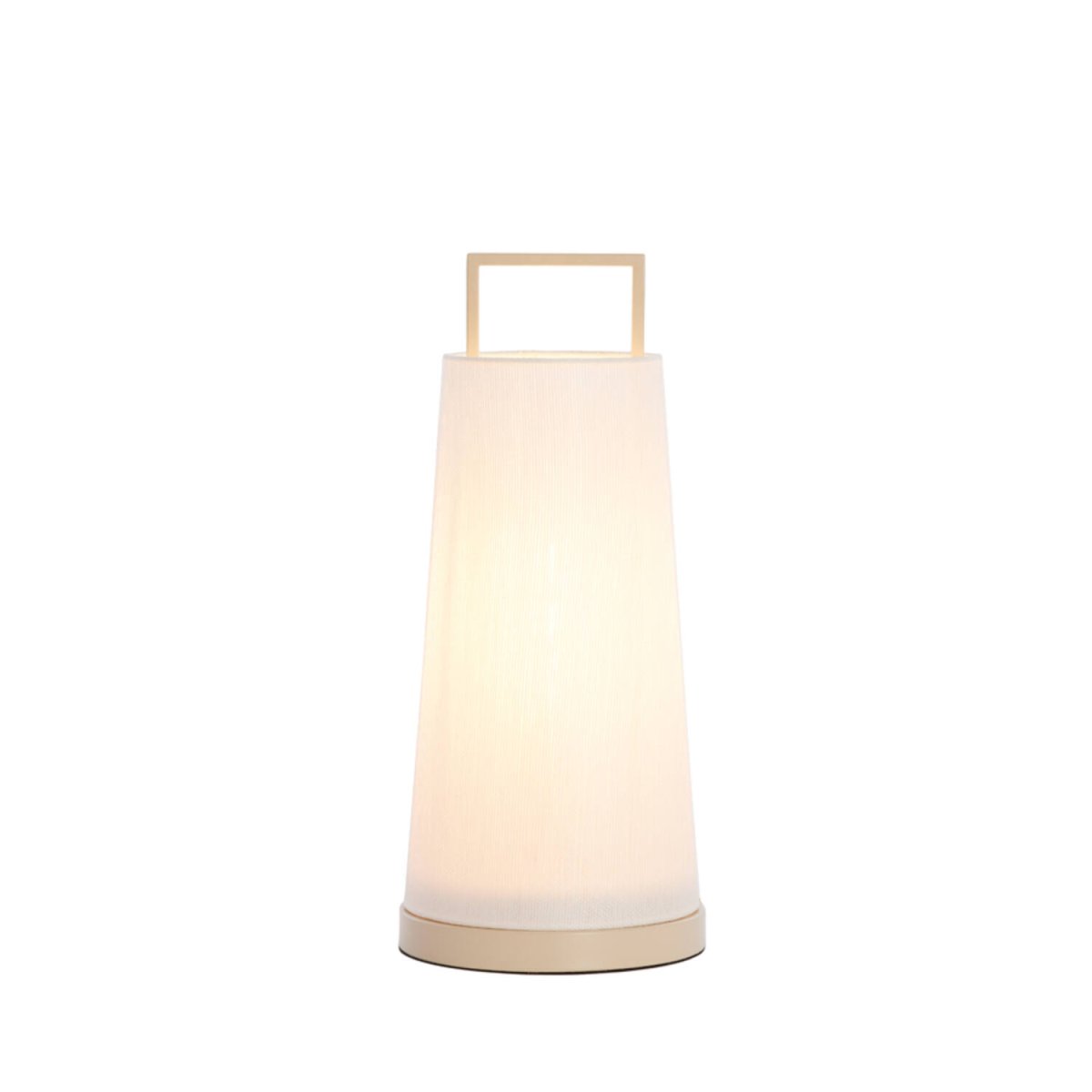Fyon 45cm Hvit bordlampe Fra Light & Living - 