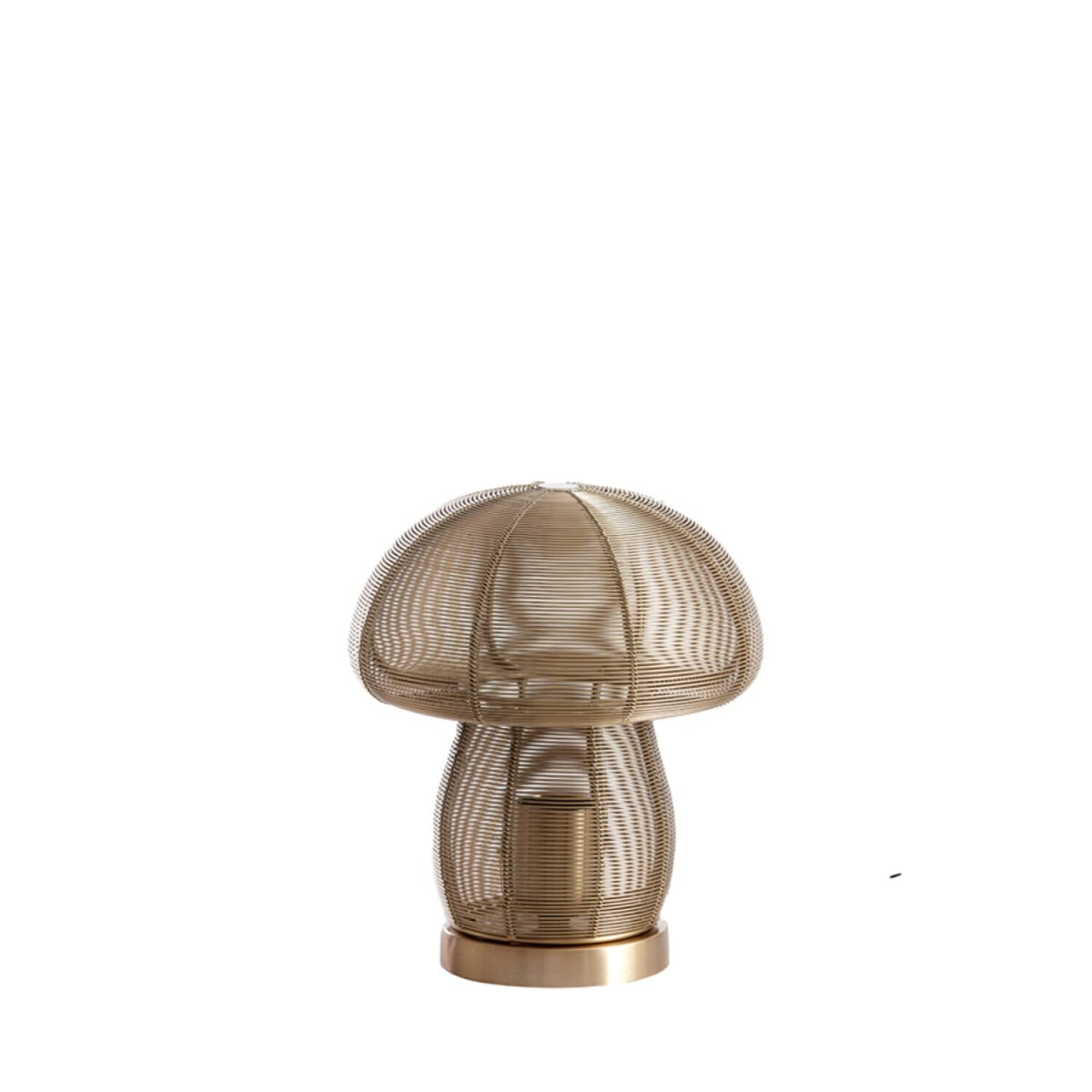 Mushroom 24cm Gull bordlampe Fra Light & Living - 