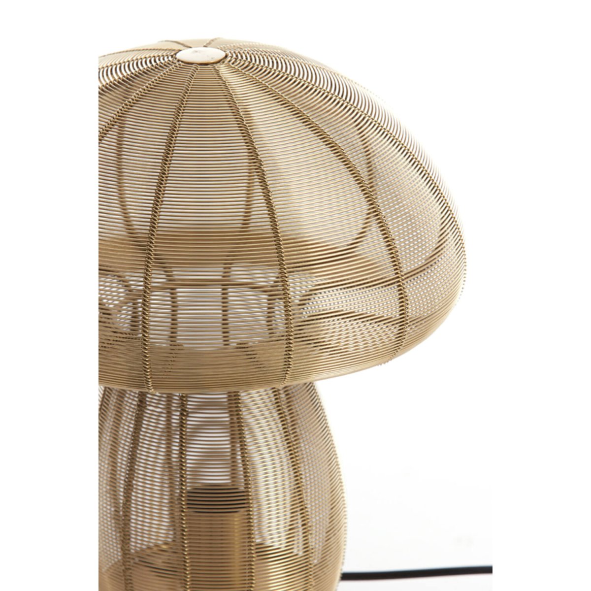 Mushroom 24cm Gull bordlampe Fra Light & Living - 