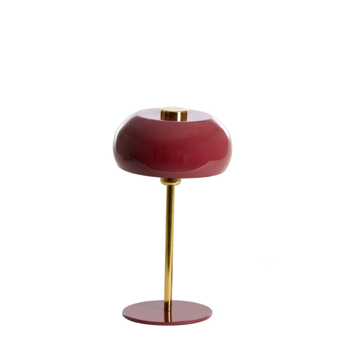 Surin 40cm Burgund bordlampe Fra Light & Living - 