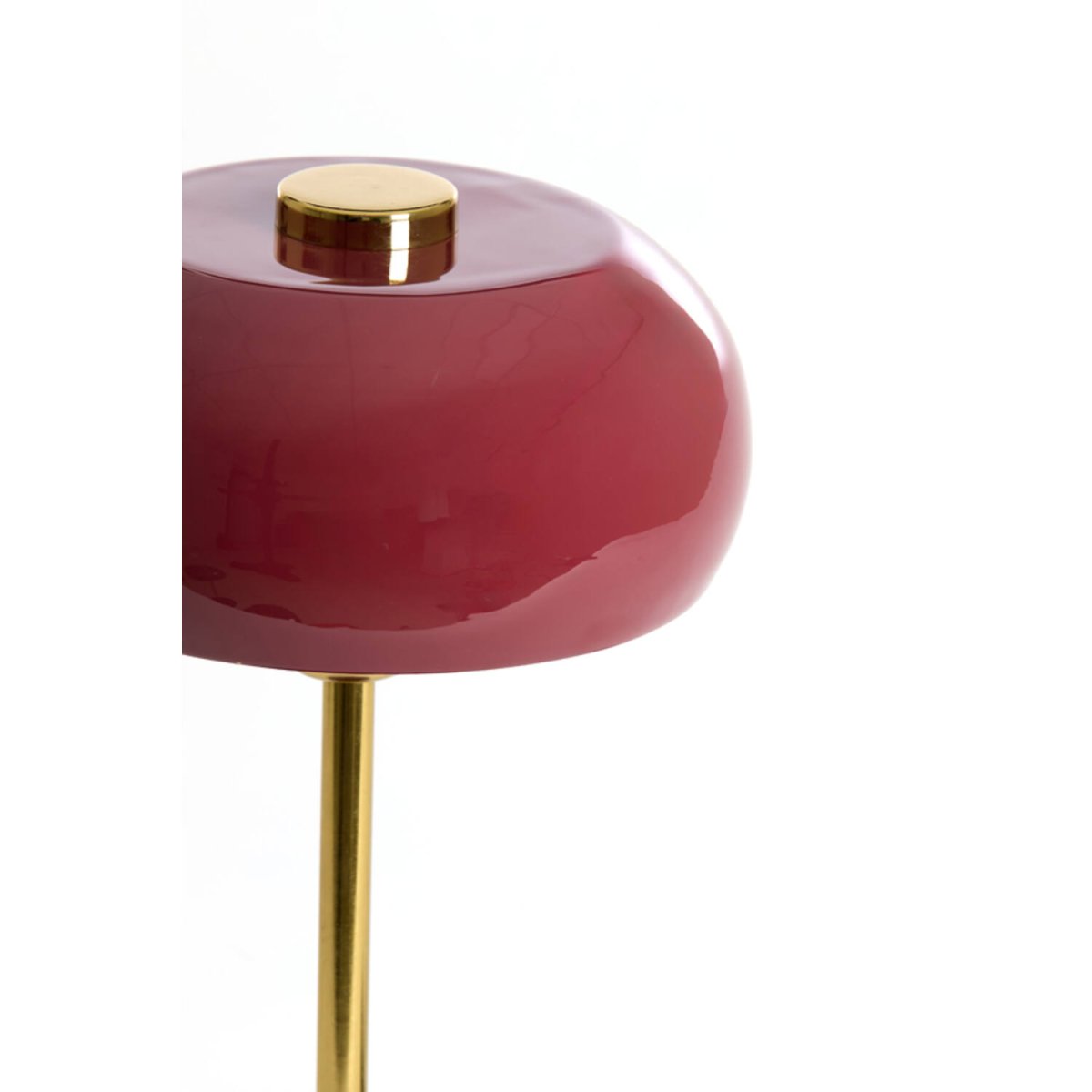 Surin 40cm Burgund bordlampe Fra Light & Living - 