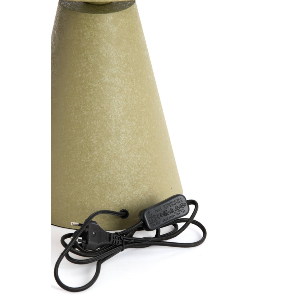 Surrina 40cm Grønn bordlampe Fra Light & Living - Surrina er en stilig bordlampe i metall med et moderne, soppformet design og en vakker matt olivengr&oslash;nn farge.