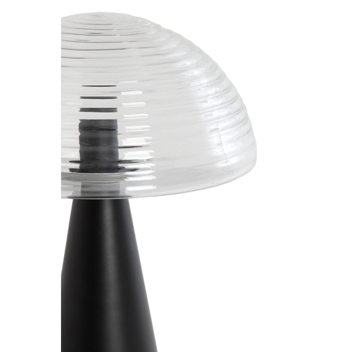 Mueda 43cm Svart bordlampe Fra Light & Living - 
