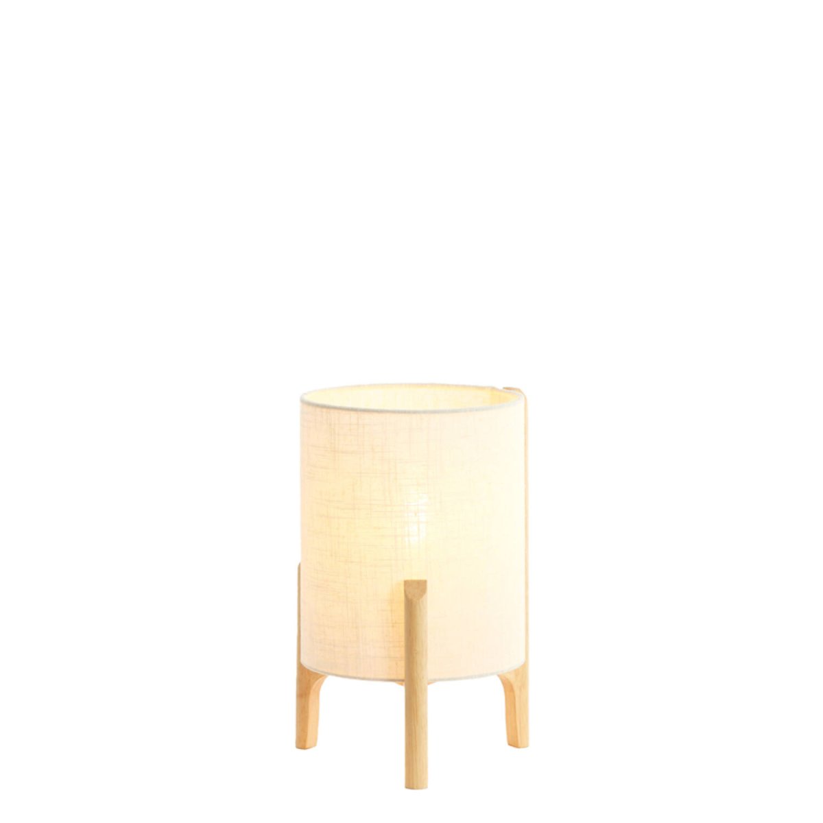 Litto 33cm Hvit bordlampe Fra Light & Living - Litto ser like bra ut p&aring; nattbordet som i stuen eller gangen &ndash; en stilig detalj som bidrar til en koselig f&oslash;lelse i rommet.