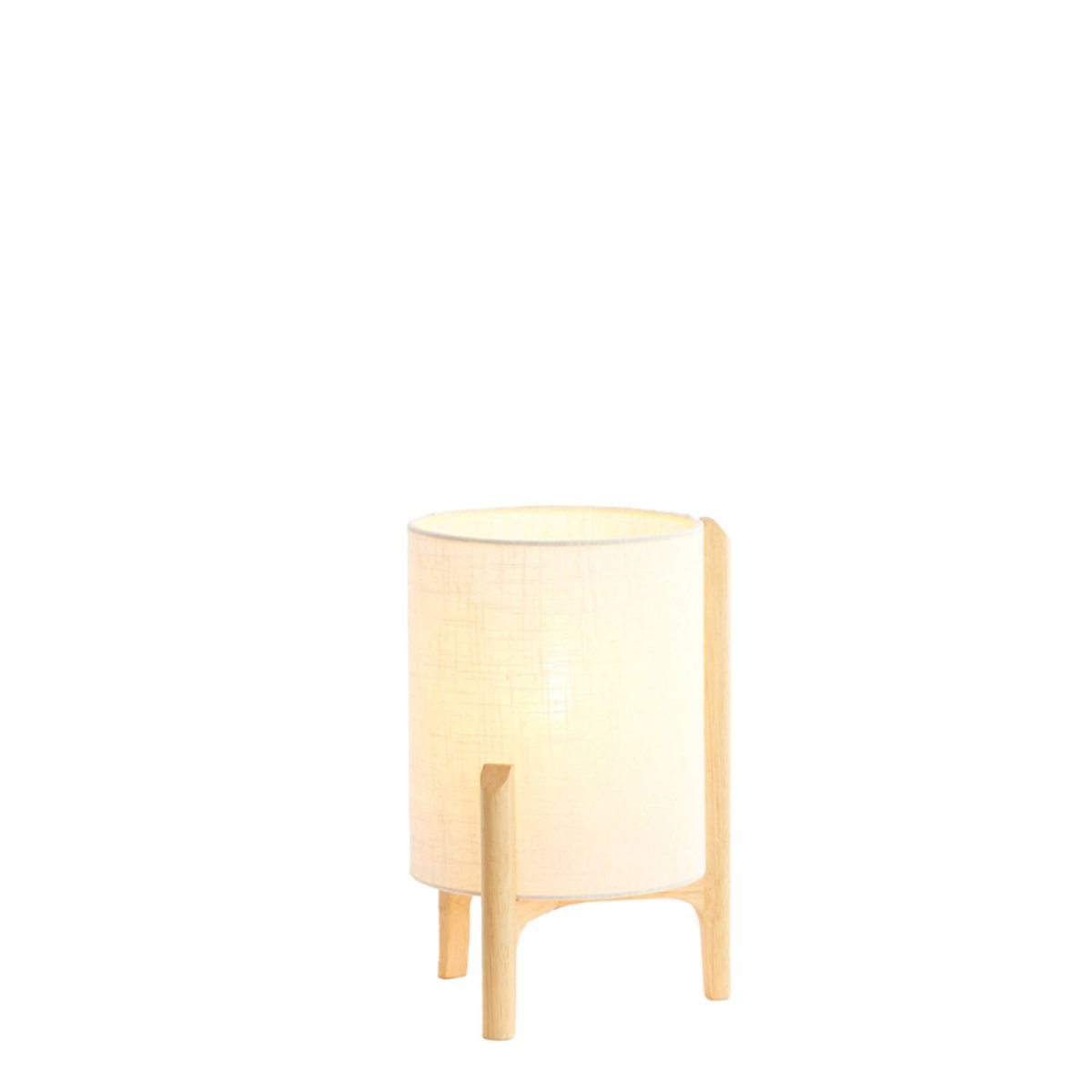 Litto 33cm Hvit bordlampe Fra Light & Living - Litto ser like bra ut p&aring; nattbordet som i stuen eller gangen &ndash; en stilig detalj som bidrar til en koselig f&oslash;lelse i rommet.