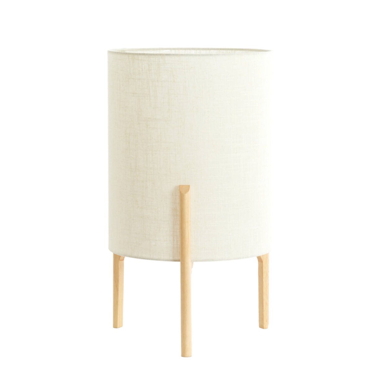 Litto 58cm Hvit bordlampe Fra Light & Living - Litto ser like bra ut p&aring; nattbordet som i stuen eller gangen &ndash; en stilig detalj som bidrar til en koselig f&oslash;lelse i rommet.