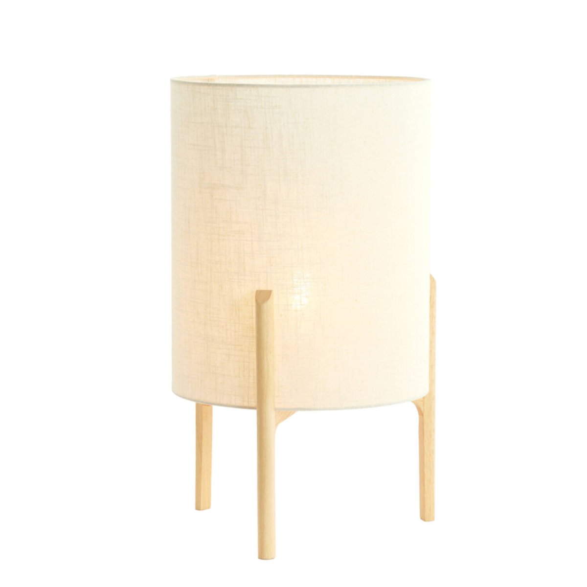 Litto 58cm Hvit bordlampe Fra Light & Living - Litto ser like bra ut p&aring; nattbordet som i stuen eller gangen &ndash; en stilig detalj som bidrar til en koselig f&oslash;lelse i rommet.