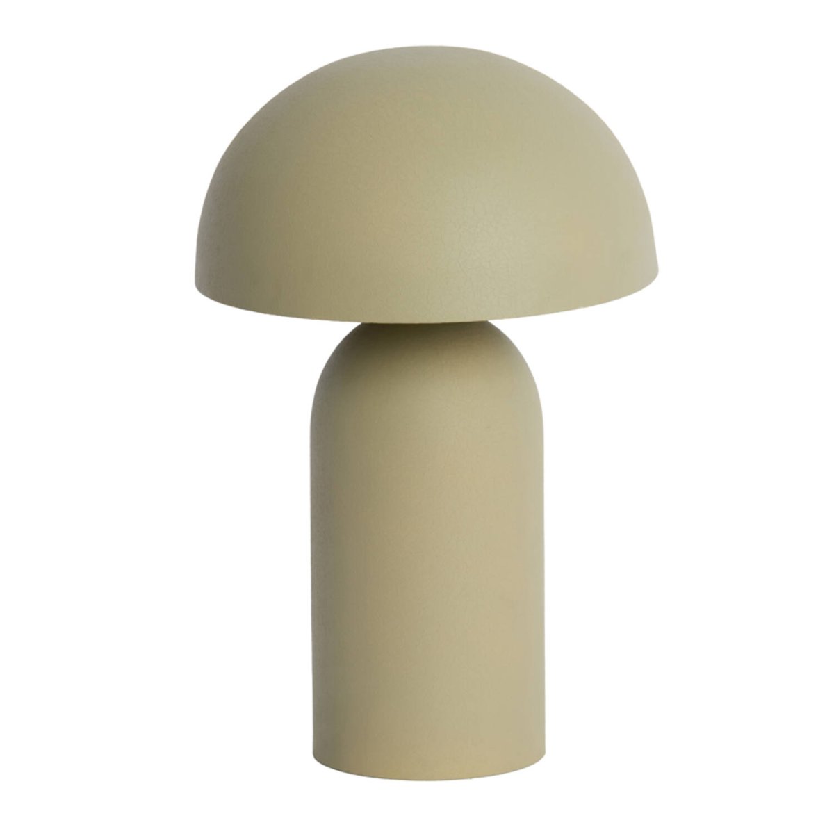 Tolima 48cm Grønn bordlampe Fra Light & Living - Lampens matte overflate og harmoniske fargetone sprer en varm og behagelig f&oslash;lelse i rommet &ndash; perfekt som stemningsbelysning p&aring; nattbordet, i vinduet eller p&aring; en hylle.