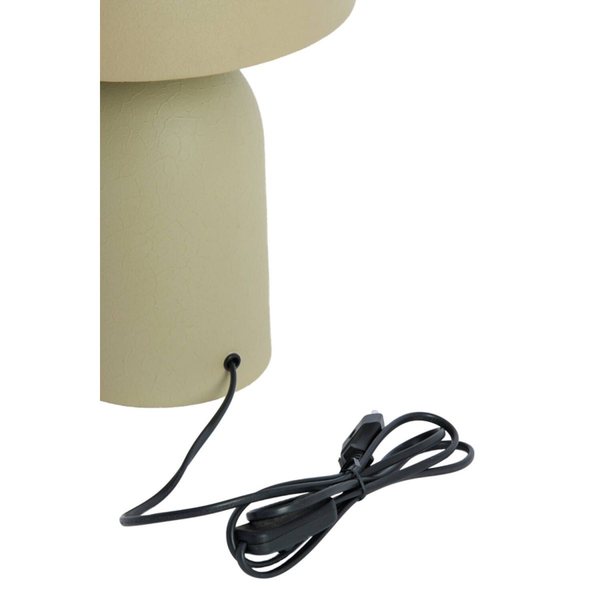 Tolima 48cm Grønn bordlampe Fra Light & Living - Lampens matte overflate og harmoniske fargetone sprer en varm og behagelig f&oslash;lelse i rommet &ndash; perfekt som stemningsbelysning p&aring; nattbordet, i vinduet eller p&aring; en hylle.
