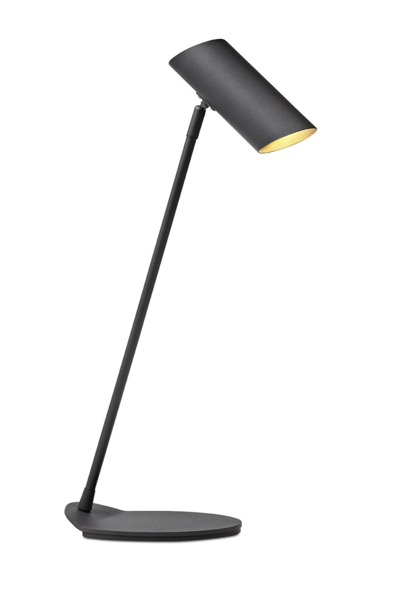 Hester 55cm Antrasitt skrivebordslampe Fra Lucide - Denne skrivebordslampen i metall er et ekte blikkfang for skrivebordet ditt.
