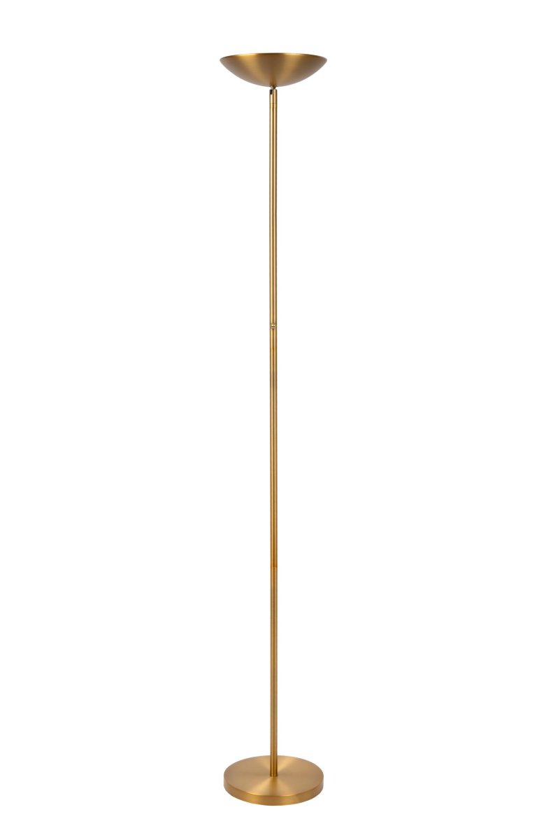 Zenith 1 gulvlampe Fra Lucide - Zenith har ogs&aring; en justerbar lampeskjerm; at du kan rette lyset akkurat dit du trenger det.