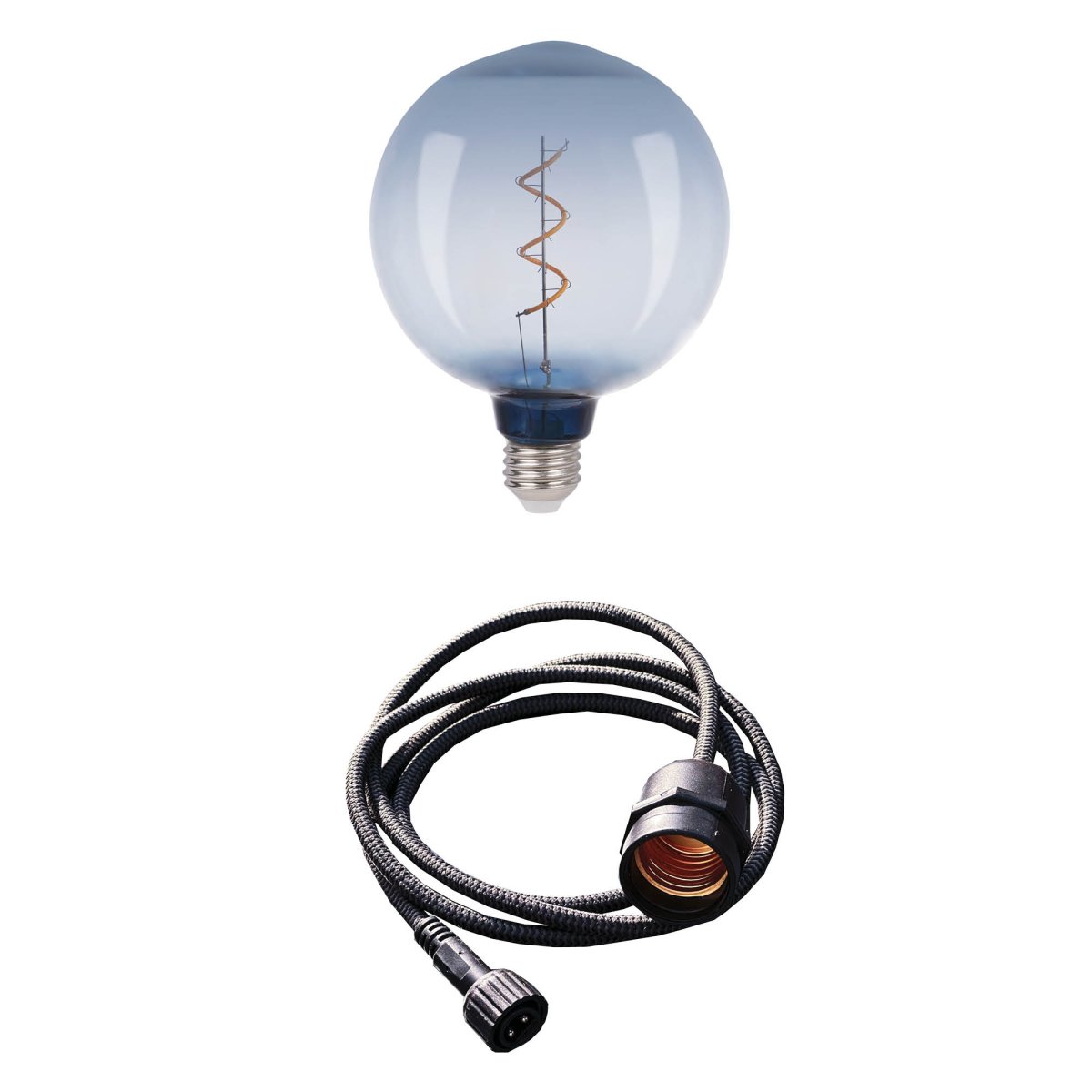 Penny (Røykfarget) Røykfarget Fra Lightson - Med sitt nedtonede design og varme gl&oslash;d passer den perfekt over et spisebord, en sofagruppe eller som spotbelysning i et hj&oslash;rne.