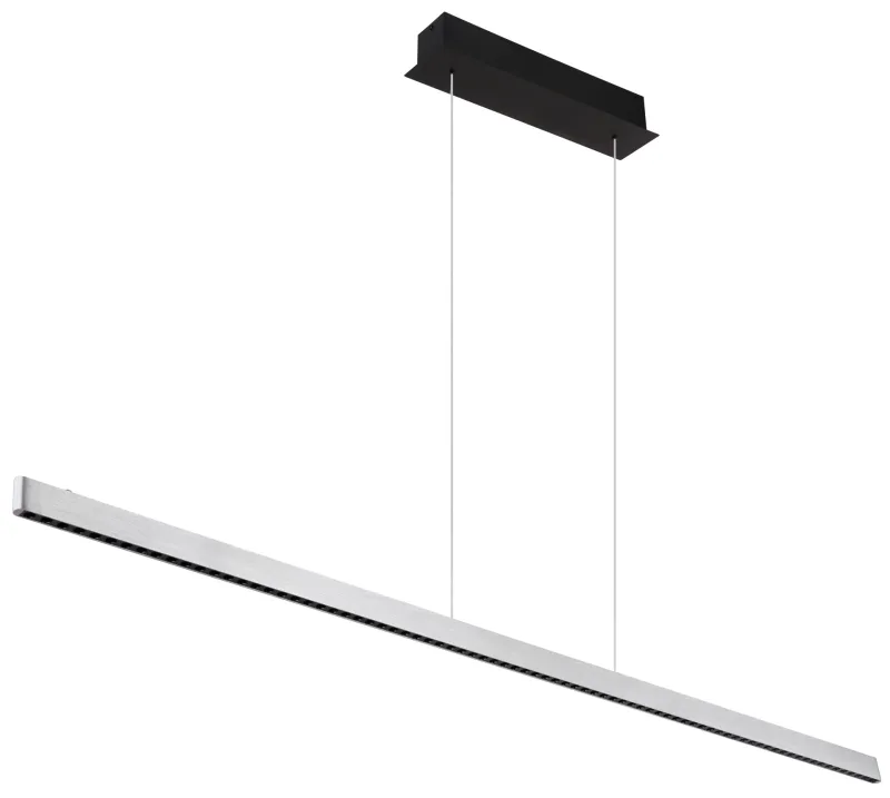 Dentsy 150cm Stål Taklampe Fra Globo Lighting - Med den smidiga touchknappen f&ouml;r av/p&aring; och den stegl&ouml;sa touchdimmern kan du enkelt justera ljusstyrkan efter &ouml;nskem&aring;l.