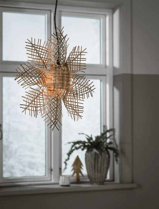 Carol Ø45 Natur Fra PR Home - Noen nyanse- og størrelsesforskjeller kan forekomme der; den er laget for hånd i et naturlig materiale.