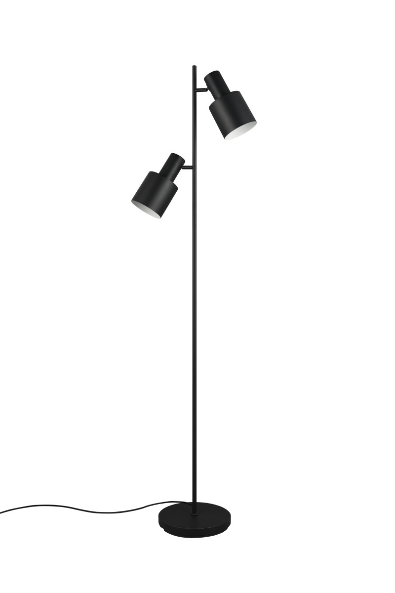 Agudo Svart gulvlampe Fra Trio Lighting - 