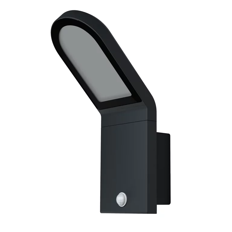 Wall Sensor Mørk grå utendørslampe Fra Osram - Med sin stilrena design och effektiva funktionalitet &auml;r Wall Sensor det perfekta valet f&ouml;r att b&aring;de belysa och s&auml;kerst&auml;lla ditt utomhusomr&aring;de.