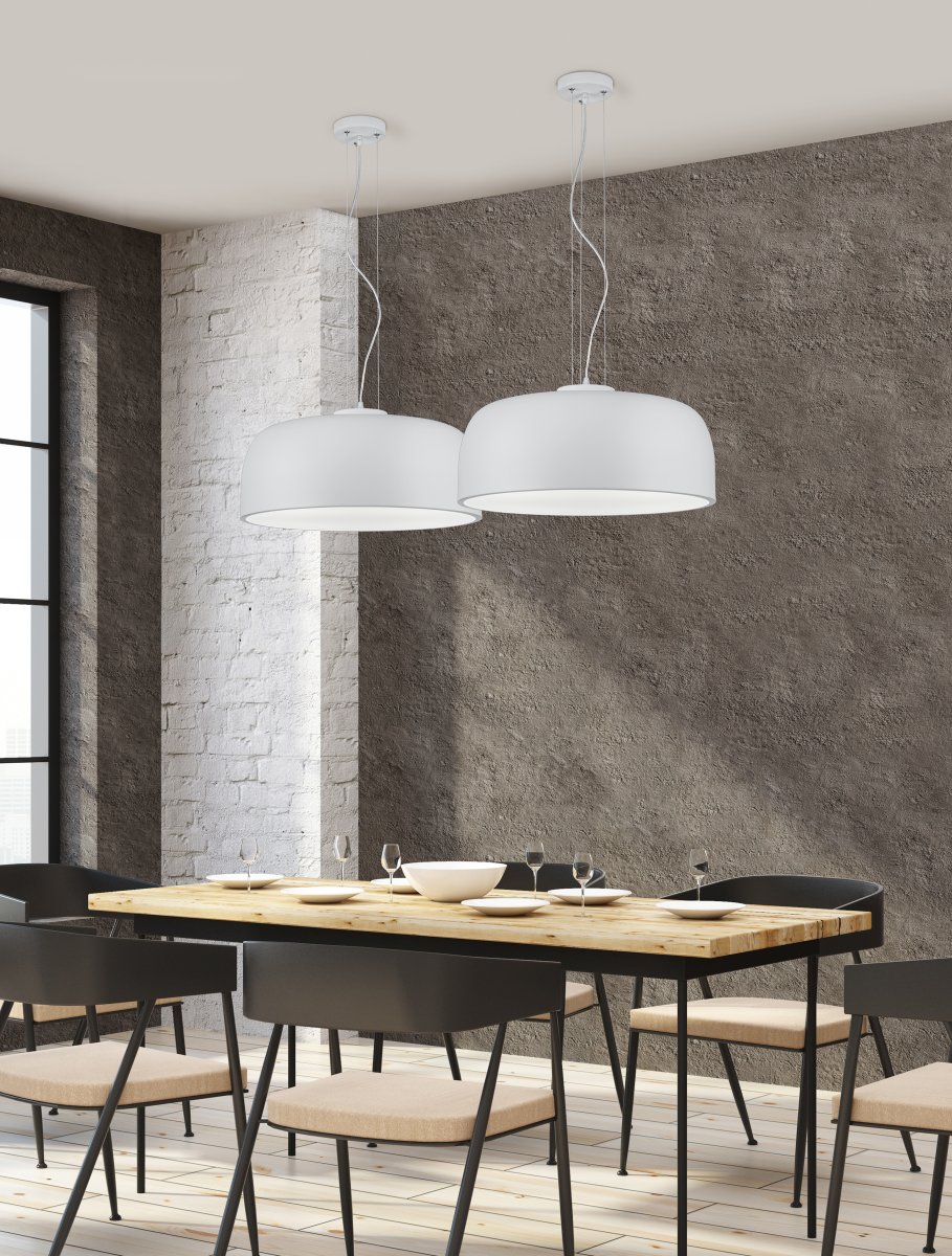 Baron Ø52 Hvit Taklampe Fra Trio Lighting - 