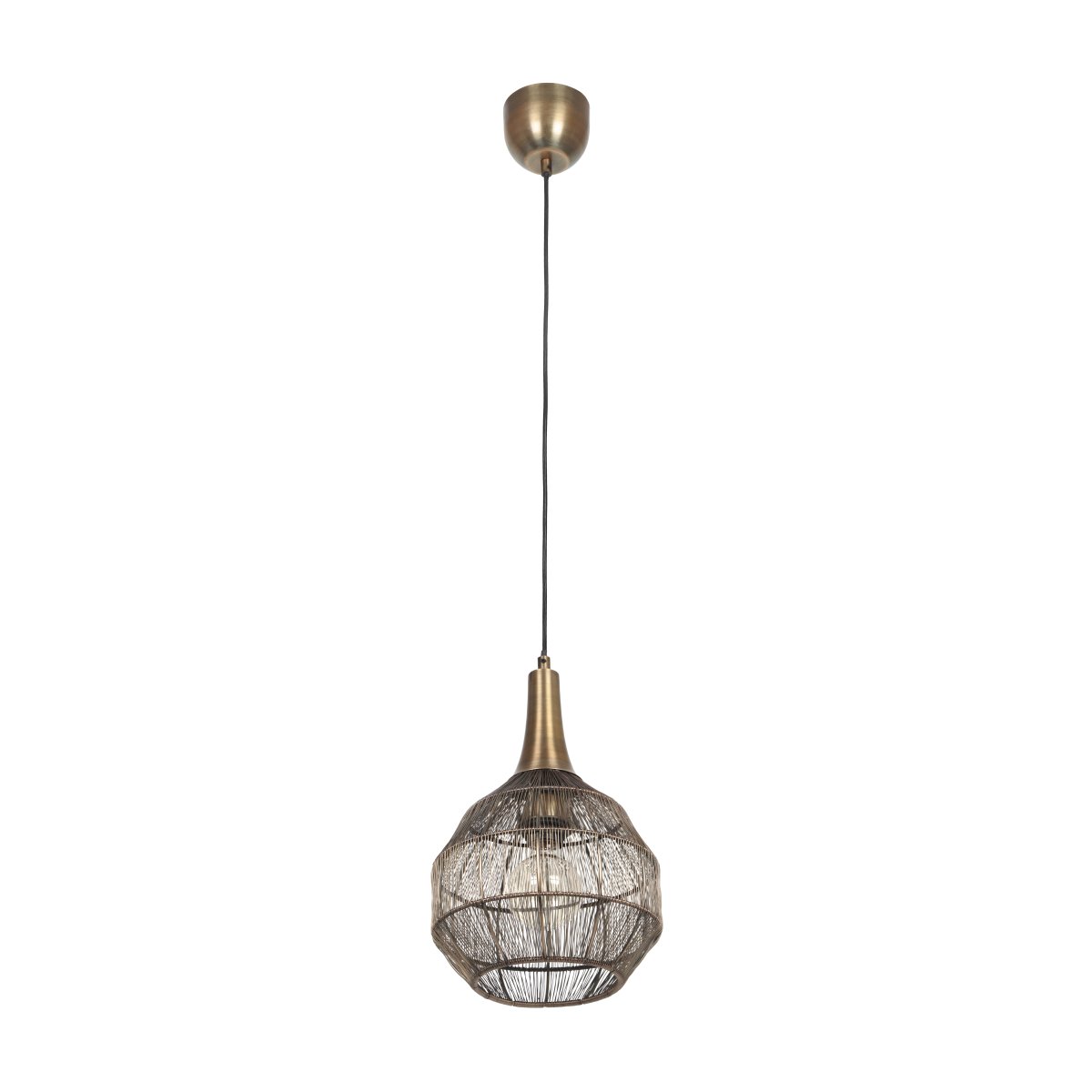 Soraya Ø26 Antikk messing Taklampe Fra Trio Lighting - 