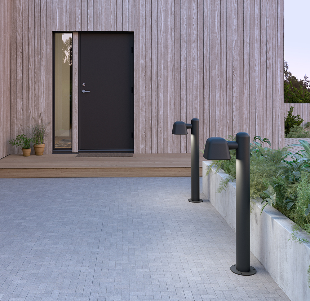 Boo 90cm Svart pullerter Fra Belid - Med E27-sokkel som gj&oslash;r det mulig &aring; velge en energieffektiv lyskilde for lang brenntid med lavt forbruk.