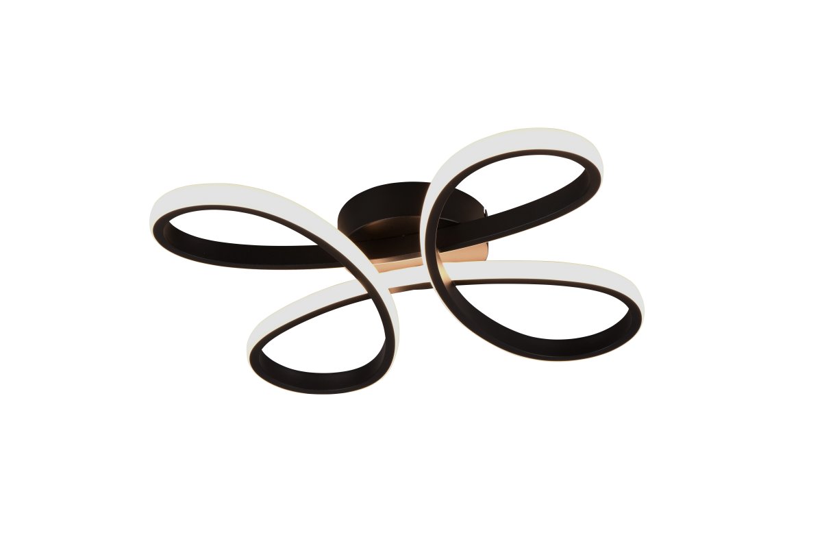 Fly 40cm Svart plafond Fra Trio Lighting - 