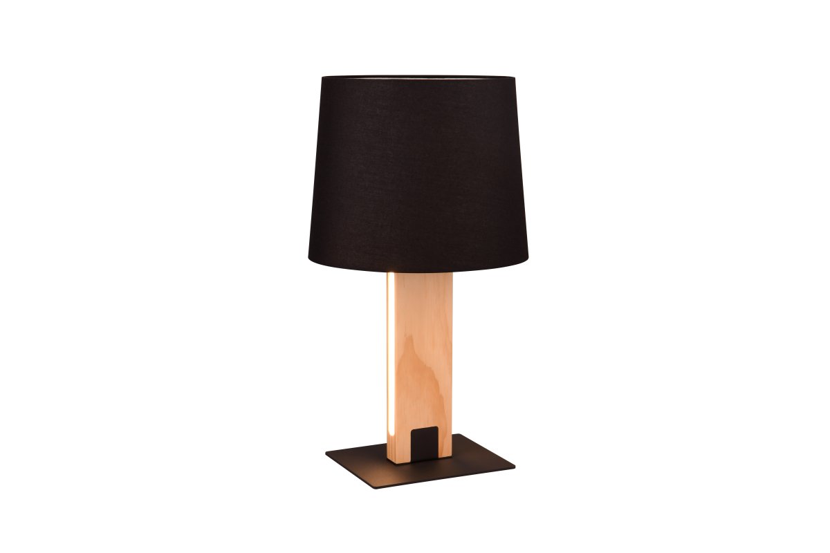 Rahul 50cm Svart bordlampe Fra Trio Lighting - 