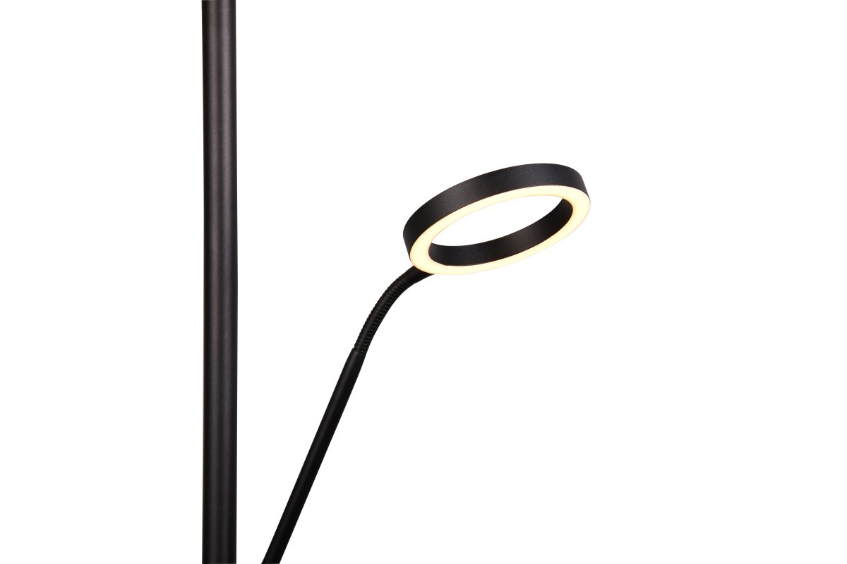 Willis Svart gulvlampe Fra Trio Lighting - 