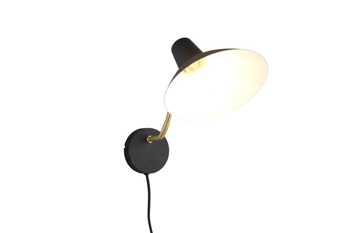 Traveller 38cm Svart vegglampe Fra Trio Lighting - 