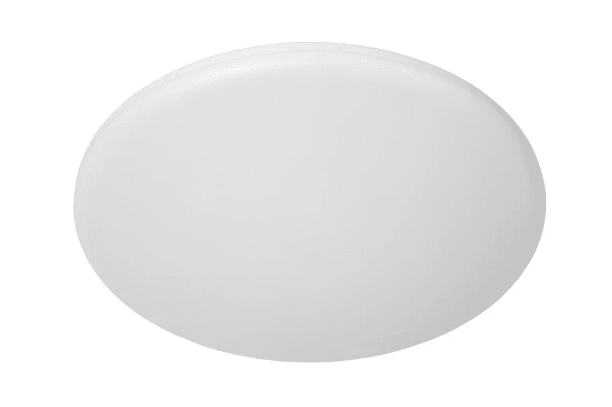 Olson Ø45 Hvit baderomslampe Fra Lucide - Olson er en moderne og energieffektiv taklampe for badet eller vaskerommet.