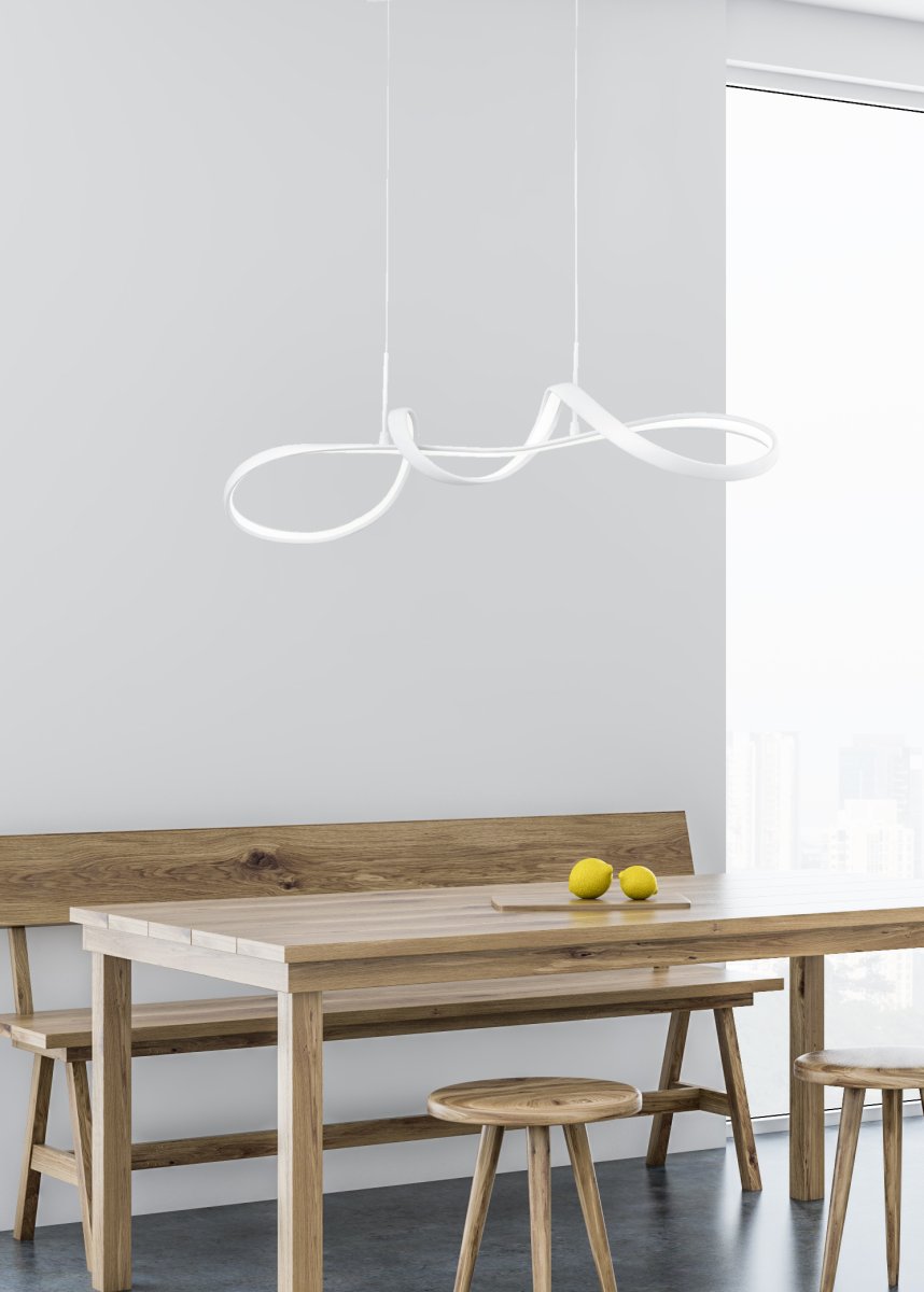 Perugia 80cm Hvit Taklampe Fra Trio Lighting - 