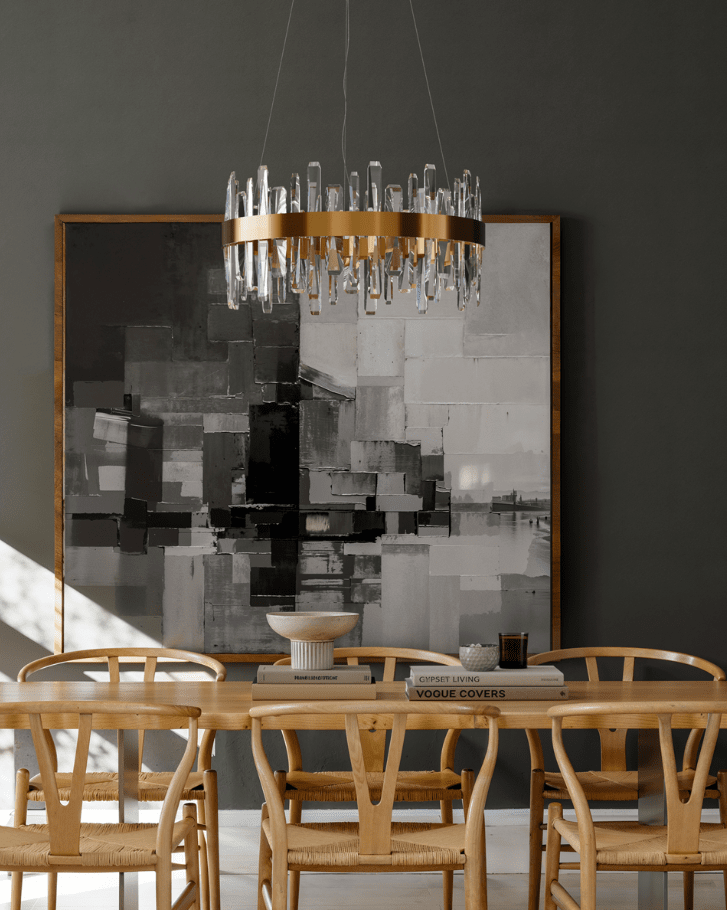 Triumph Ø60 Messing Taklampe Fra By Rydéns - Den er et skikkelig blikkfang og gir rommet en luksuri&oslash;s f&oslash;lelse, perfekt for de som &oslash;nsker &aring; l&oslash;fte interi&oslash;ret med noe unikt og smakfullt.