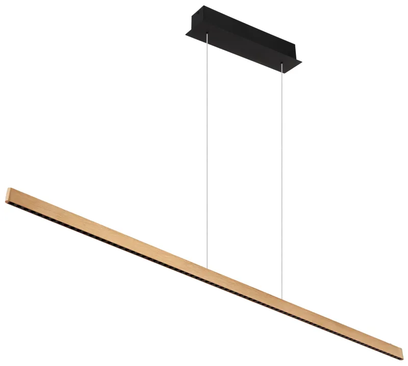 Dentsy 150cm Kopper Taklampe Fra Globo Lighting - Med den smidiga touchknappen f&ouml;r av/p&aring; och den stegl&ouml;sa touchdimmern kan du enkelt justera ljusstyrkan efter &ouml;nskem&aring;l.
