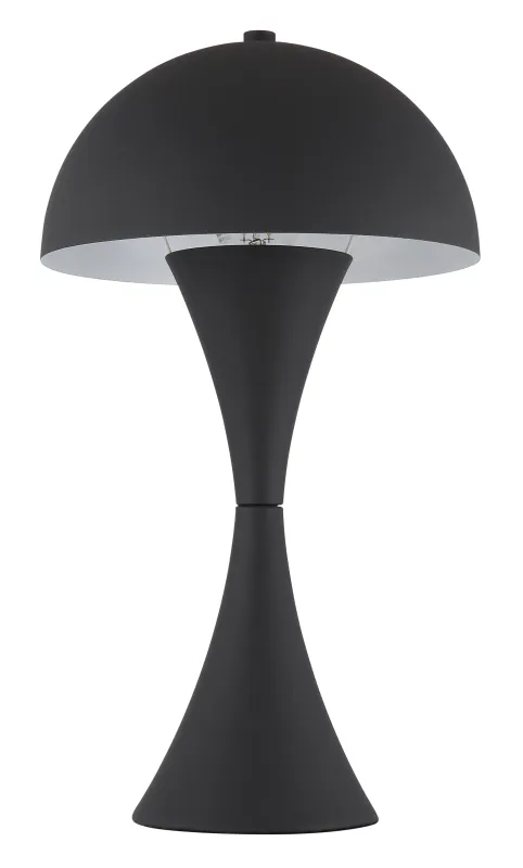 Dima 36cm Svart bordlampe Fra Globo Lighting - Perfekt f&ouml;r moderna milj&ouml;er, d&auml;r den ger en sofistikerad touch samtidigt som den sprider behagligt ljus.