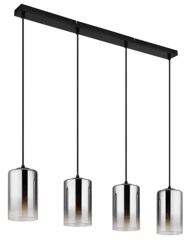 Roy 86cm Røykfarget Taklampe Fra Globo Lighting - Roy takpendel kombinerar modern design med funktionalitet och blir en elegant detalj i ditt hem.