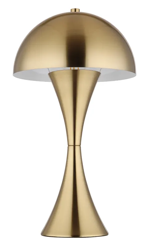 Dima 36cm Gull bordlampe Fra Globo Lighting - Perfekt f&ouml;r moderna milj&ouml;er, d&auml;r den ger en sofistikerad touch samtidigt som den sprider behagligt ljus.